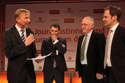 Journalistinnen und Journalisten des Jahres 2011 am 14.02.2012 in Wien