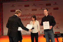 Journalistinnen und Journalisten des Jahres 2011 am 14.02.2012 in Wien