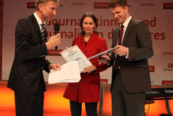 Journalistinnen und Journalisten des Jahres 2011 am 14.02.2012 in Wien