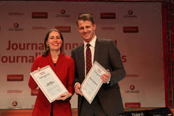 Journalistinnen und Journalisten des Jahres 2011 am 14.02.2012 in Wien