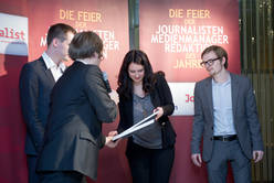 Schweizer Journalist - Journalisten, Medienmanager und Redaktion des Jahres 2011