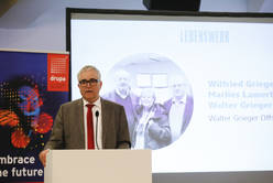 Laudator Michael Höflich, Geschäftsführer Kohlschein GmbH & Co.KG