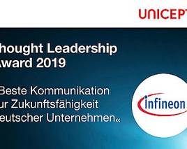Infineon gewinnt „Thought Leadership Award 2019“